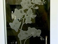 Carved and Etched Glass Artwork